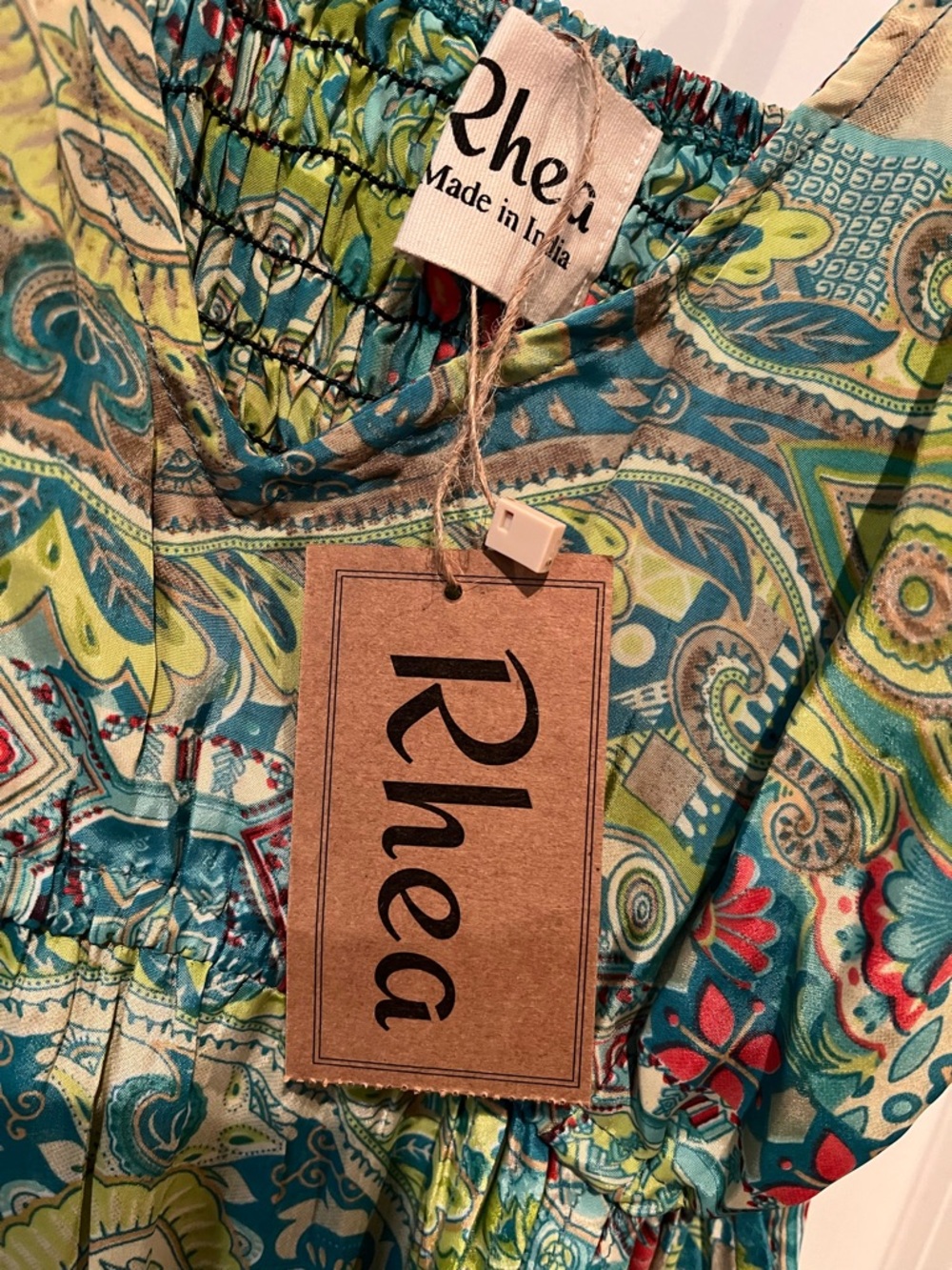 Rhea Maxi Dress with Spaghetti Straps (see sizing info) - Picture 8 of 8